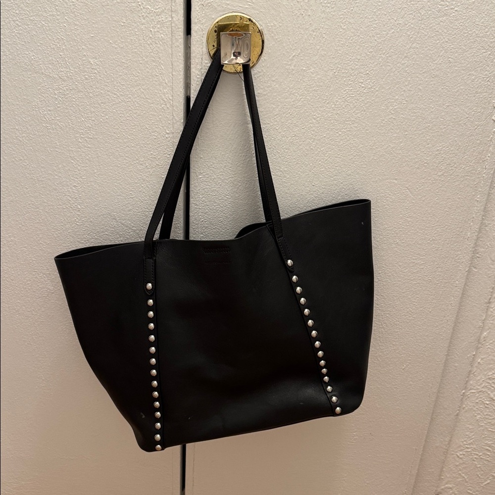 Rebecca Minkoff Black Studded Tote Bag